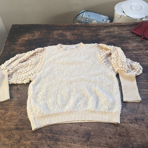 Stella Pardo Fiorella Sweater from
Anthropologie in color Ecru - Picture 7 of 15